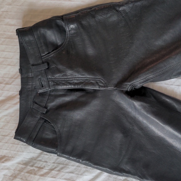 Le château leather pants - Picture 2 of 5